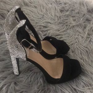 Beautiful Rhinestone Heels